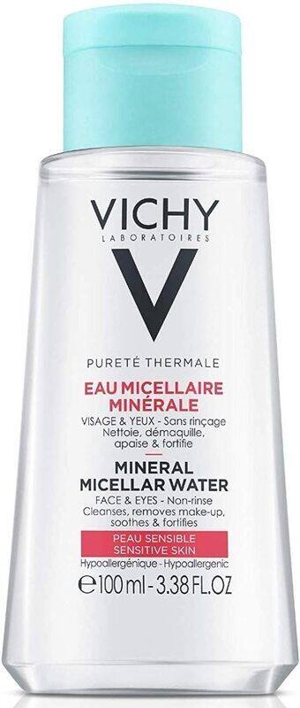 

Vichy Purete Thermale One Step Micellar Water Face Toner & Makeup Remover, 100ml