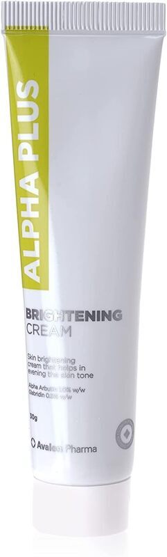Avalon Pharma Alpha Plus Cream for skin brightening, 30gm