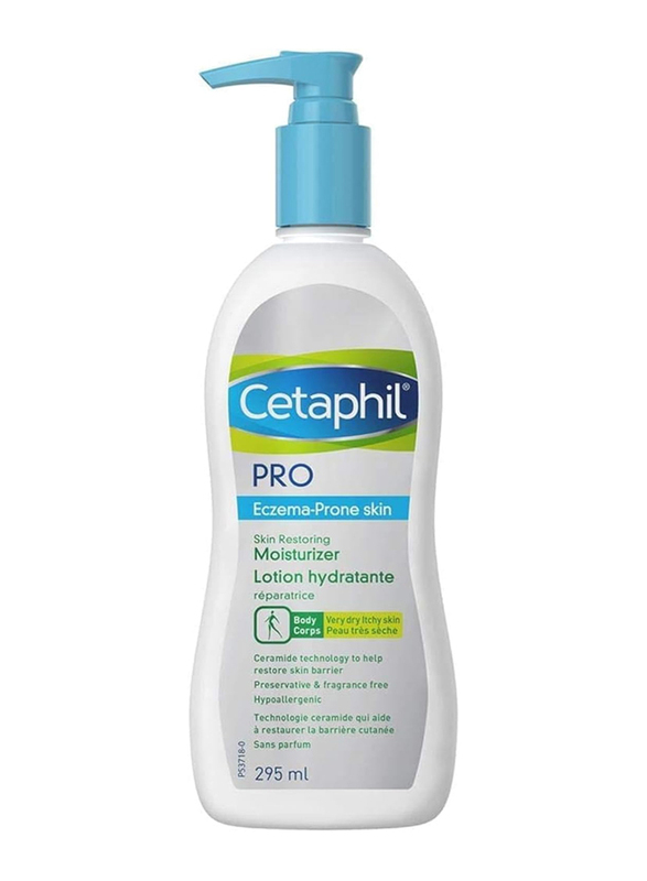 Cetaphil PRO Moisturizing Lotion for Eczema-Prone Skin, 295ml