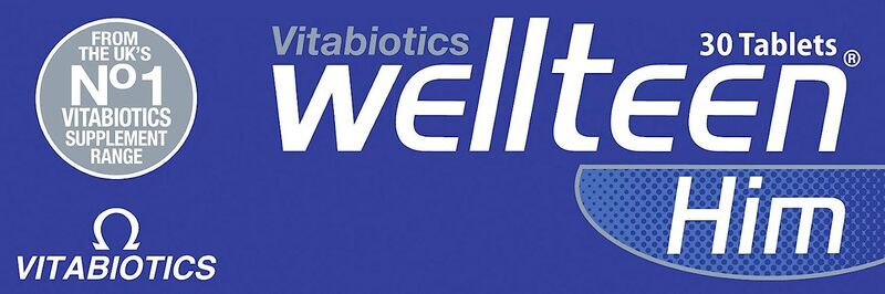 Vitabiotics Wellteen Vitality & Wellness Him, 30 Tablets