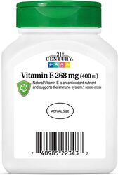 21St Century Vitamin E 268 Mg (400 Iu Natural D-Alpha), 110 Count