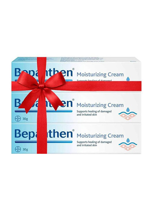 Bepanthen Moisturising Cream, 3 x 30gm