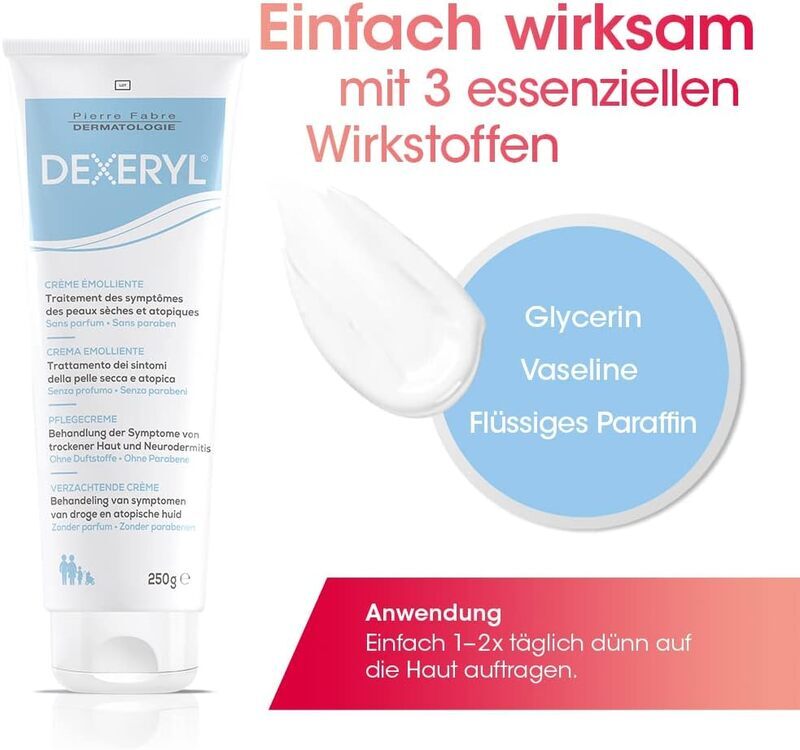 Dexeryl Moisturising Creams, 250ml