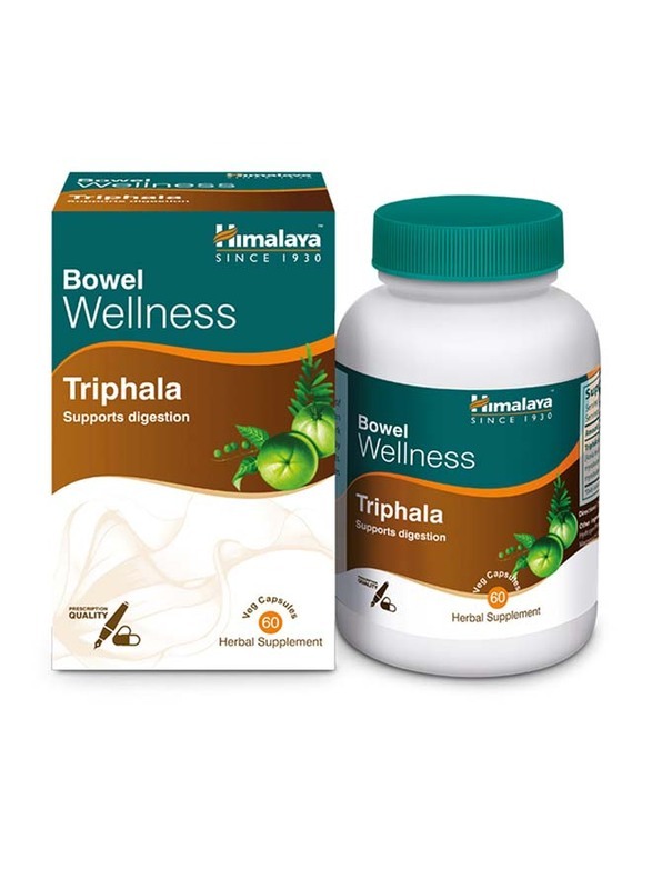Himalaya Bowell Wellness Triphala, 60 Capsules