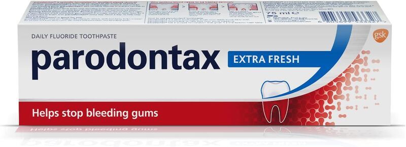 Parodontax Toothpaste for Bleeding Gums Extra Fresh Flavour, 75ml