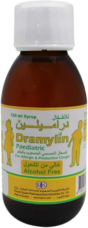 TML Dramylin Paediatric Syrup, 120ml