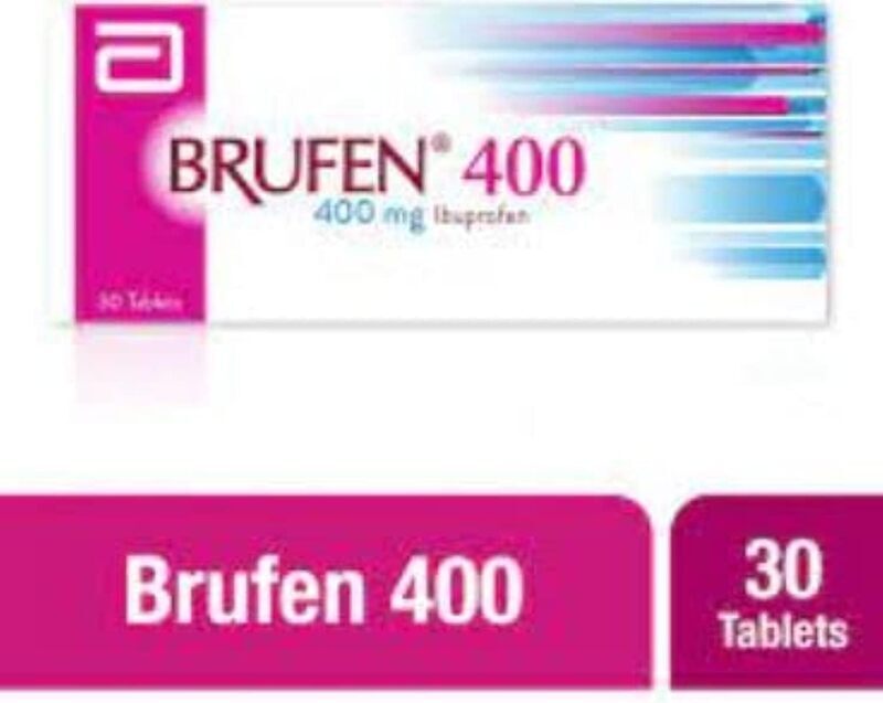 Abbott Brufen, 400mg, 30 Tablets