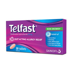 TELFAST 180MG 30TABS