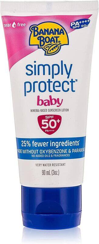 

Banana Boat 90ml SPF50 Simply Protect Sun Protection Lotion for Kids