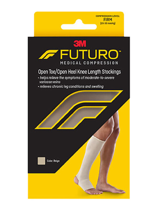 

Futuro Medical Compression High 71051 Ot/Oh Firm Knee Support for Men, Black, X-Large