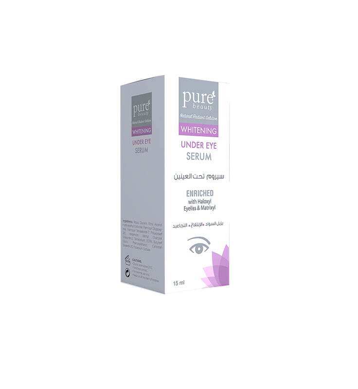 

PURE BEAUTY WHITENING UNDER EYE SERUM 15 ml