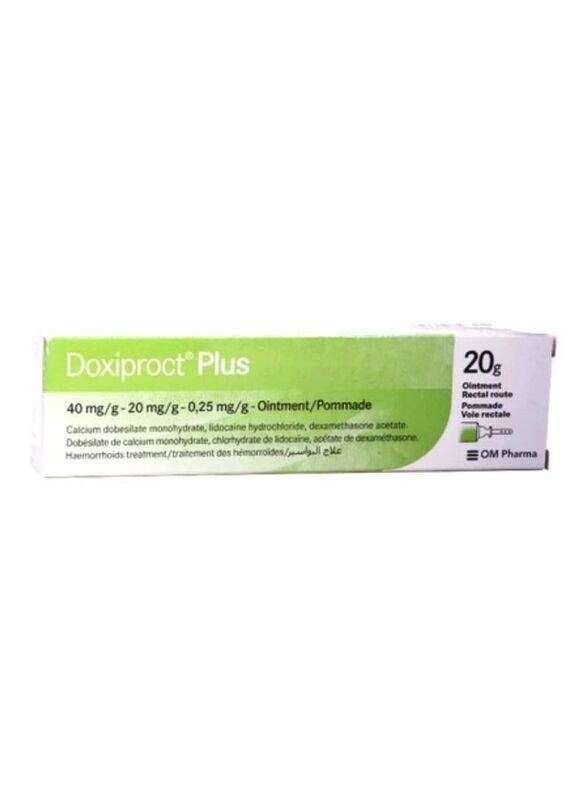 

Om Pharma Doxiproct Plus Oint 20G