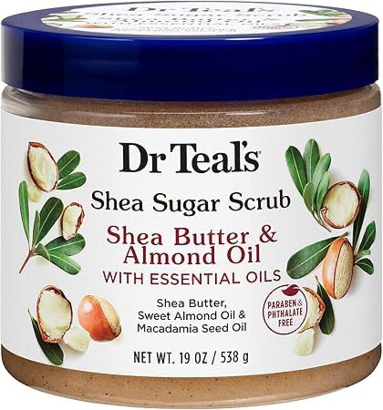 

Dr Teals Shea Sugar Body Scrub Shea Butter & Almond Oil 538G