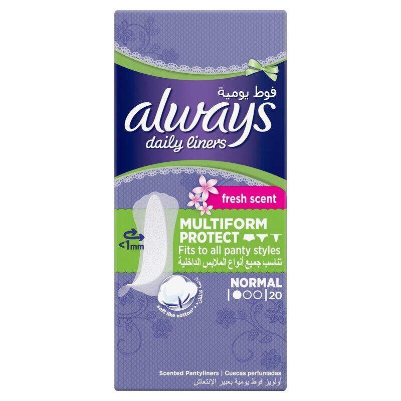 

Always Lin Flexistyle Slim Multiform Protect 20S ( 12654 )
