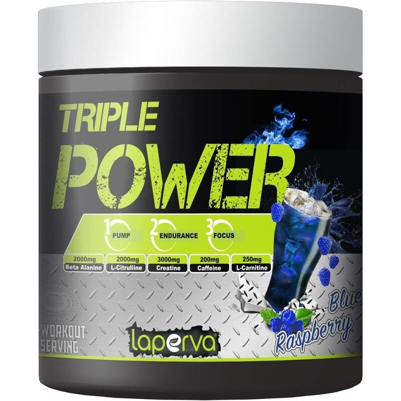 

Laperva Triple Power Blue Raspberry 30Serv