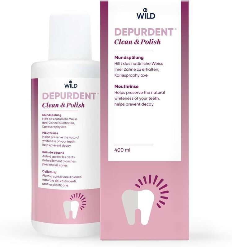 Depurdent Clean & Polish Mouthwash, 400ml