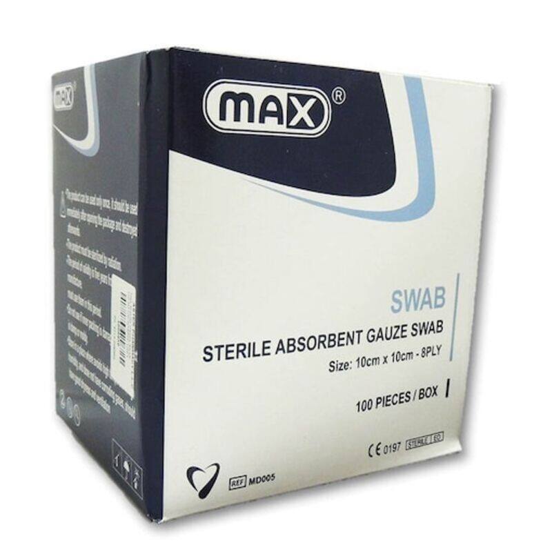 

Max Gauze Swab Non Woven 3*3 100'S