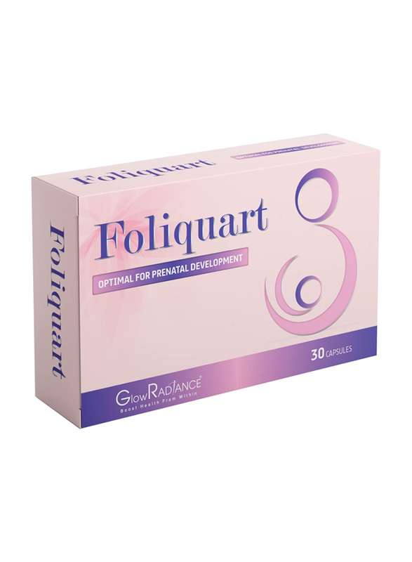 Glow Radiance Foliquart, 30 Capsules