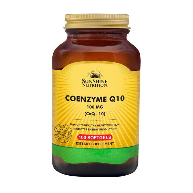 

Sunshine Nutrition Coenzyme Q10 100 Mg Softgels 100'S