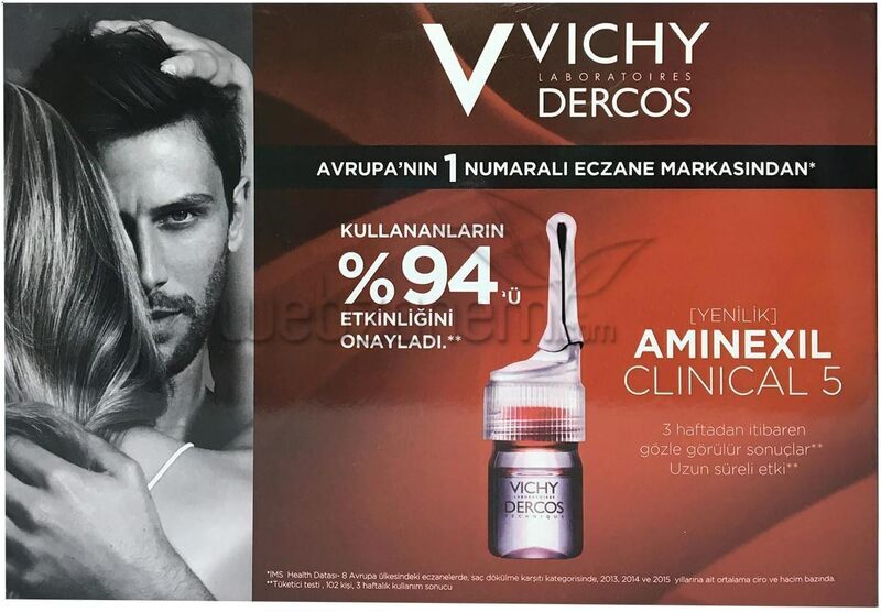 Vichy Aminexil Clinical Homme, 21 x 6ml