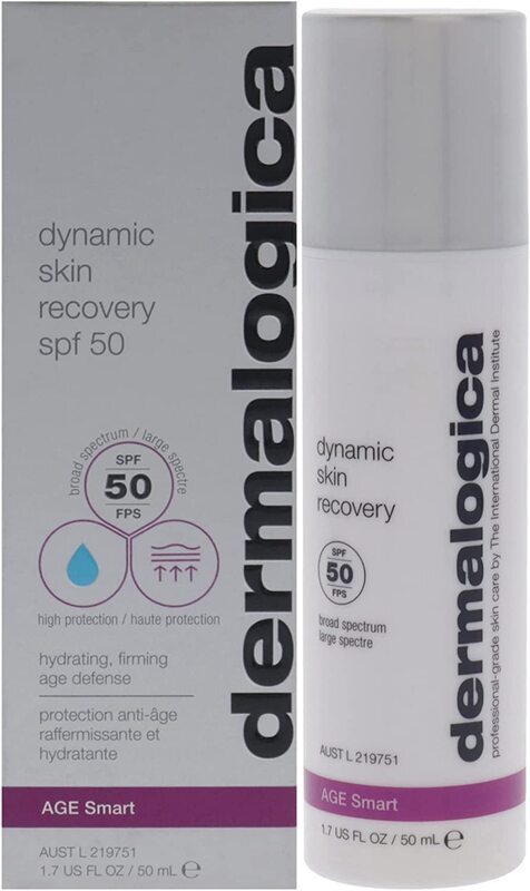 Dermalogica Age Smart SPF 50 Dynamic Skin Recovery Moisturizer Cream, 2Oz