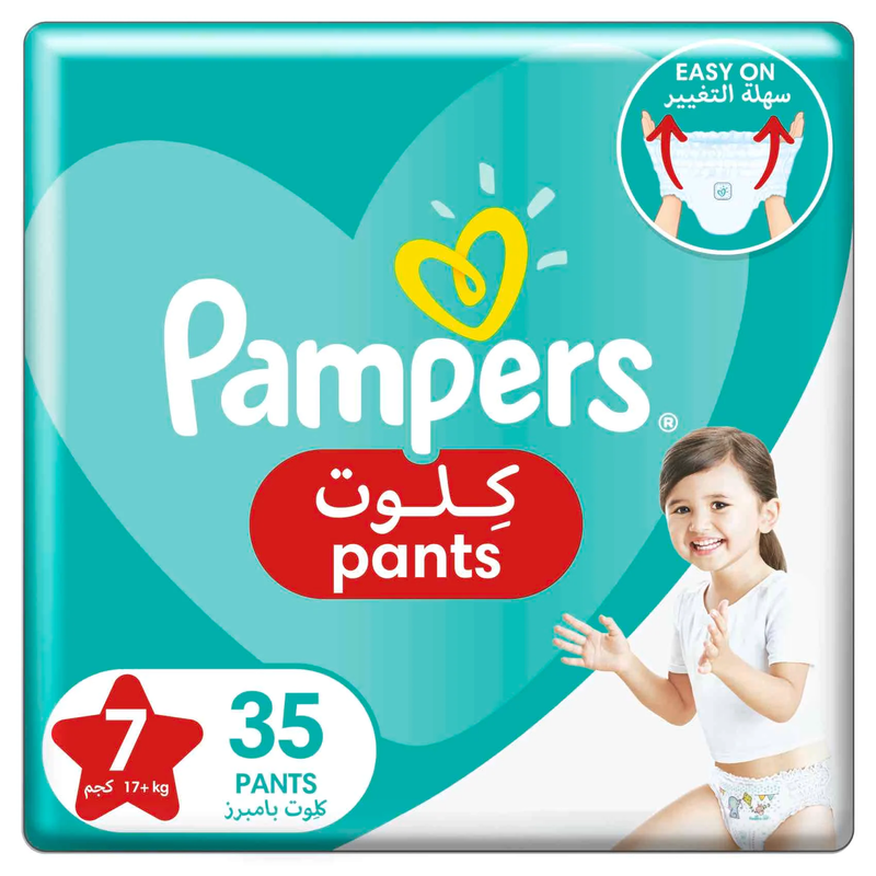 

Pampers 7 17+Kg 35 Nos