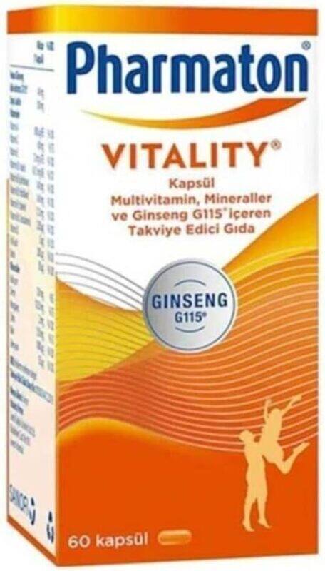 

Pharmaton Vitality Capsules, 30 Capsules