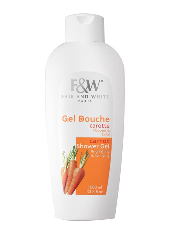 

Fair & White Original Carrot Shower Gel, 1000ml
