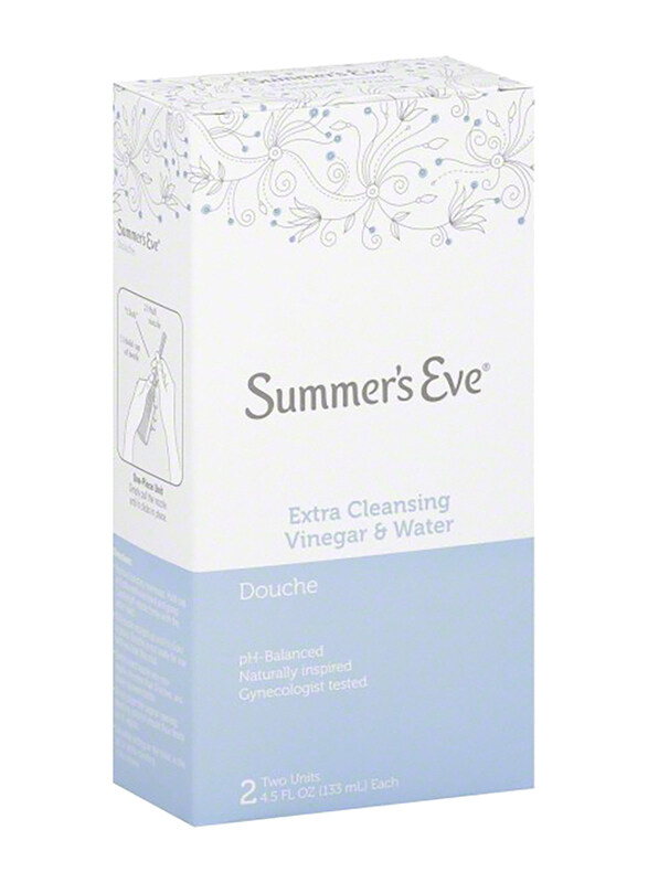 

Summer's Eve Douche Extra Cleansing Vinegar & Water Cleanser, 130ml