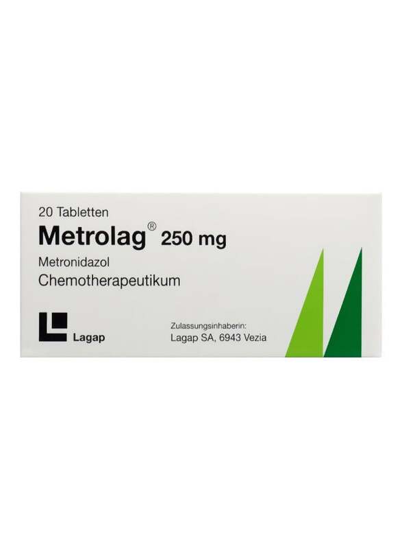 Metrolag 250Mg Tab 20S