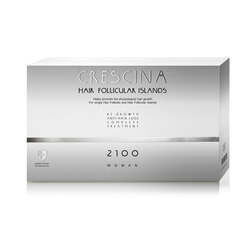 Crescina Hair Follicular Islands Ahl Re Growth Complete Treatment Woman 2100 3.5Ml 10+10S