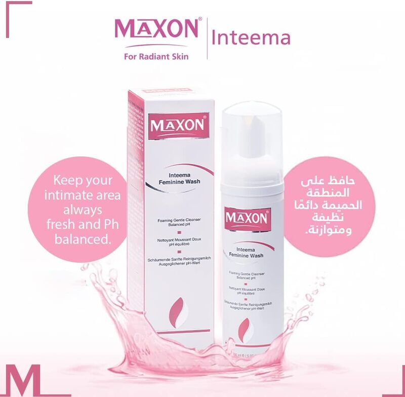 Maxon Inteema Feminine Wash, 150ml