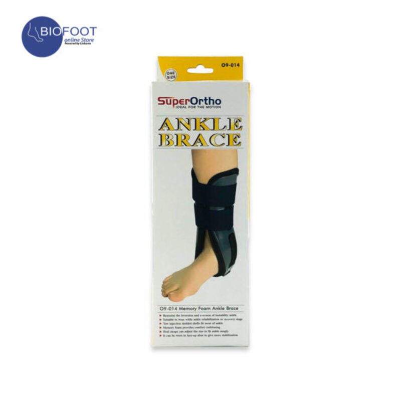 

SUPERORTHO Super Ortho Memory Foam Ankle Brace O9-014