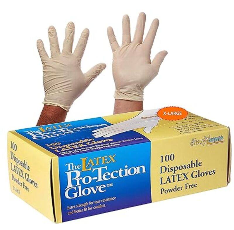 

NICE CARE LATEX GLOVES P/FREE XTRA LARGE