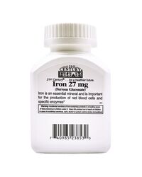 21ST CENTURY IRON 27MG TAB 30S