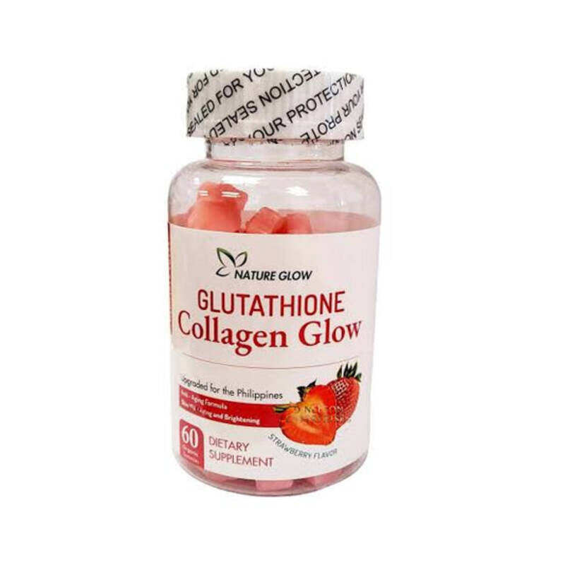 

Nature Glow Glutathione Collagene Glow Gummies 60S