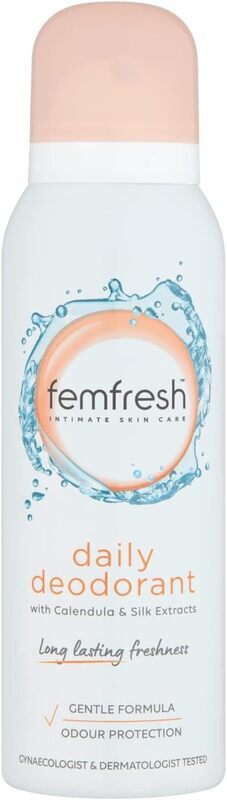 Femfresh For Intimate Hygiene Freshness Deodorant, 125ml