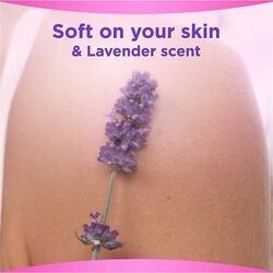 Always Skin Love Lavender Freshness Pads, Large, 24 Pieces