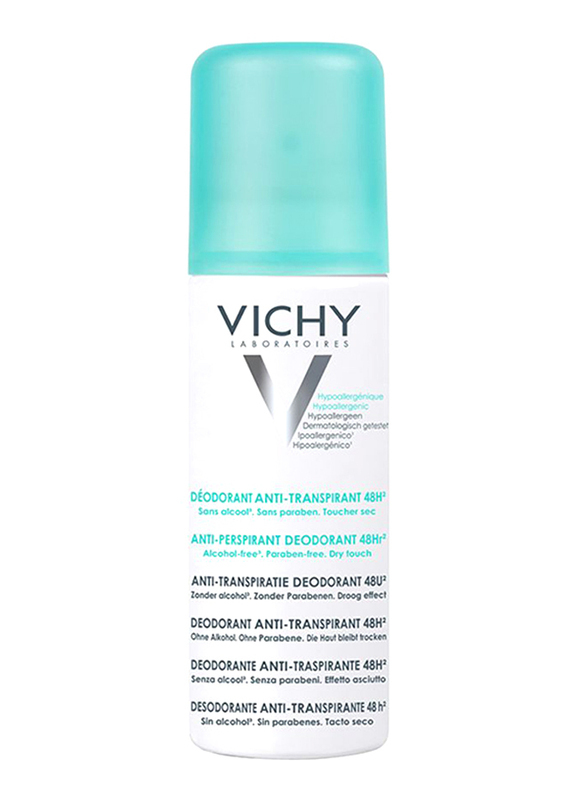 Vichy 48 Hours Anti Perspiration Treatment Spray Deodorant, 125ml