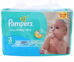 Pampers Ab 3 Medium 4-9 46S