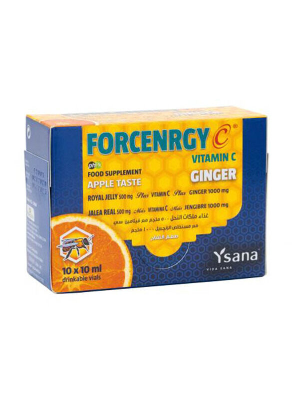 

Ysana Forcenrgy Vitamin C Ginger Drinkable Vials, 10ml