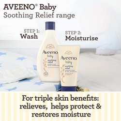 Aveeno 250ml Baby Soothing Relief Emollient Wash