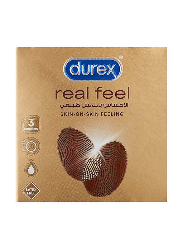 Durex Real Feel Condom, 3 Pieces