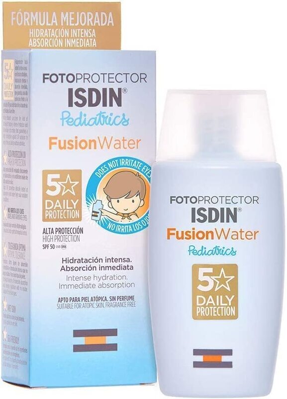 Isdin Fotoprotector SPF50 Pediatrics Fusion Water Sunscreen, 50ml