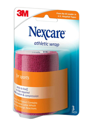 3M Nexcare Athletic Wrap, Red