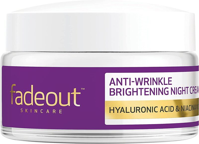 Fade Out Anti-Wrinkle Brightening Night Cream, 50ml