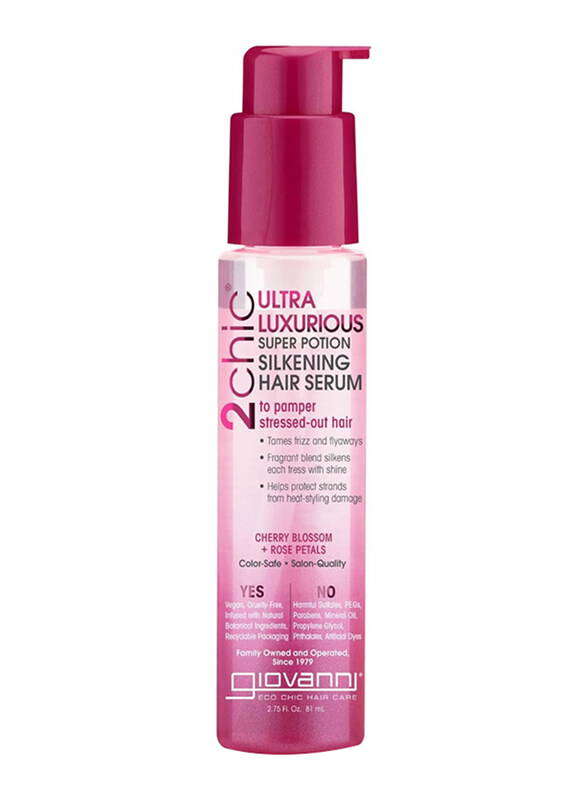 

Giovanni 2 Chic Ultra-Luxurious Super Potion Silkening Hair Serum, 81ml