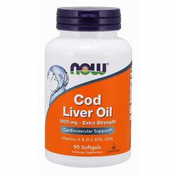 Now Cod Liver Oil 1000 Mg Soft Gel Caps 90S