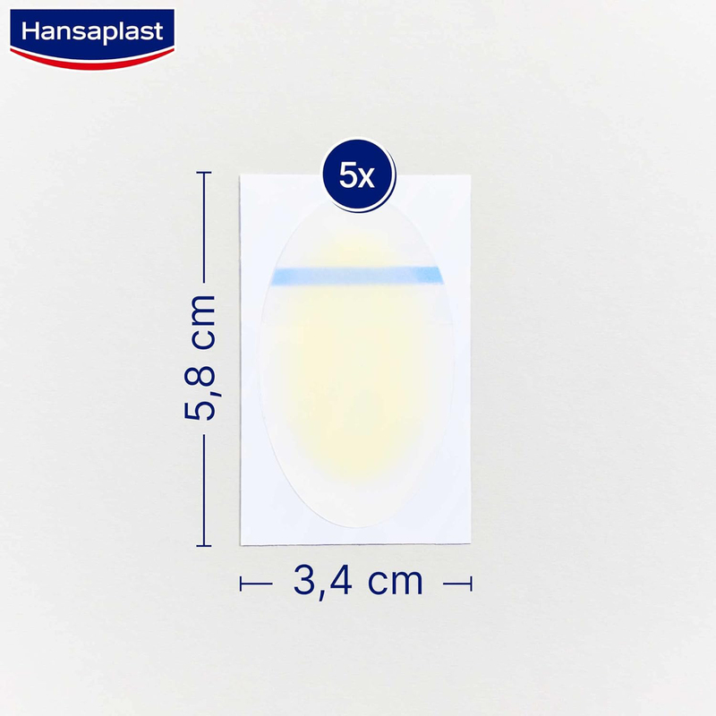 Hansaplast Blister Plaster, 5 Strips