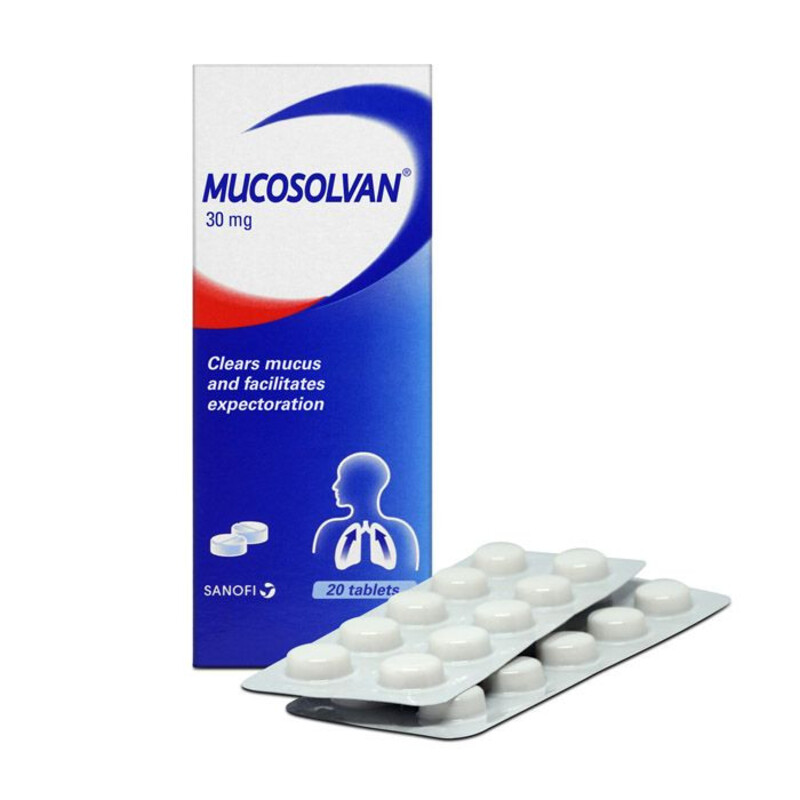 MUCOSOLVAN 30MG TAB 20S